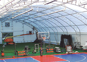 气膜羽毛球馆, 充气大棚专业厂家