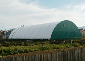 气膜球场，气膜足球场，气膜室内足球场制造成本价格咨询