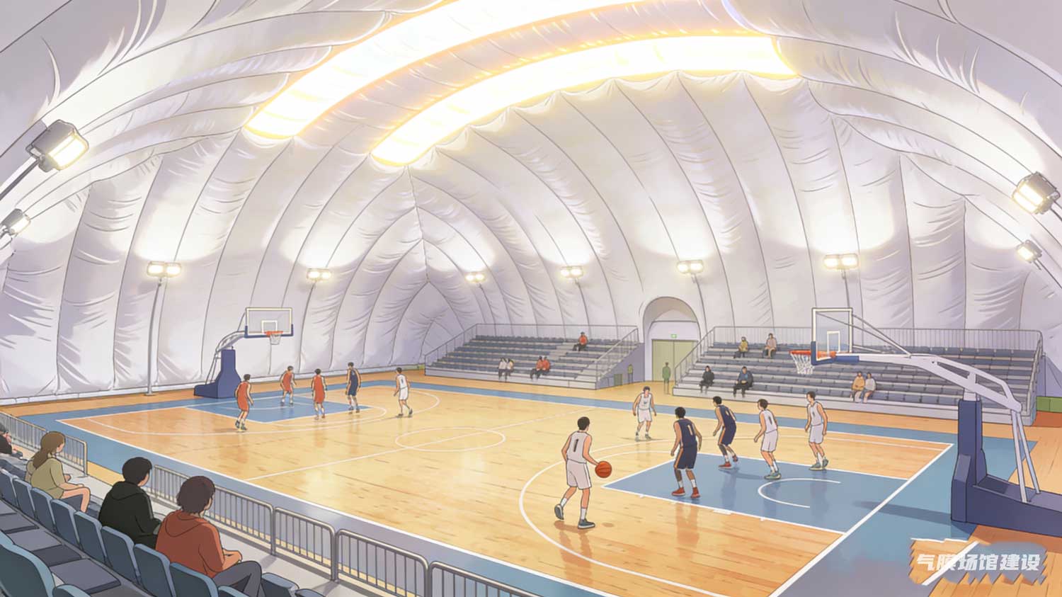 充气膜大棚农业