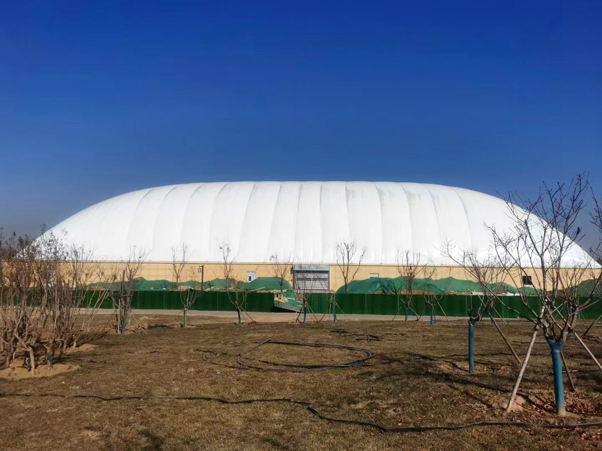 简易羽毛球馆 气膜羽毛球馆 羽毛球馆气膜馆的缺点 气膜运动场馆 装配式健身馆