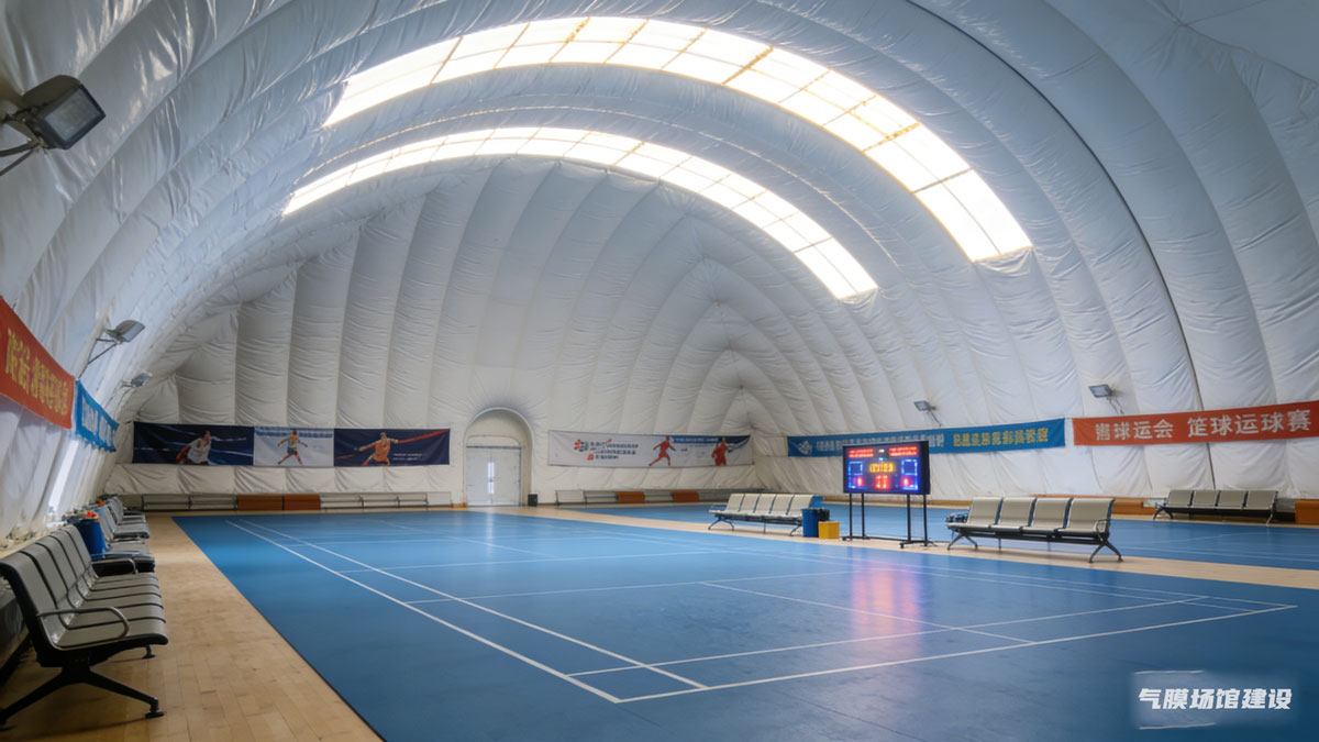 膜结构体育馆设计 膜结构厂家 气膜结构 体育场馆气膜建筑 体育馆设施膜结构