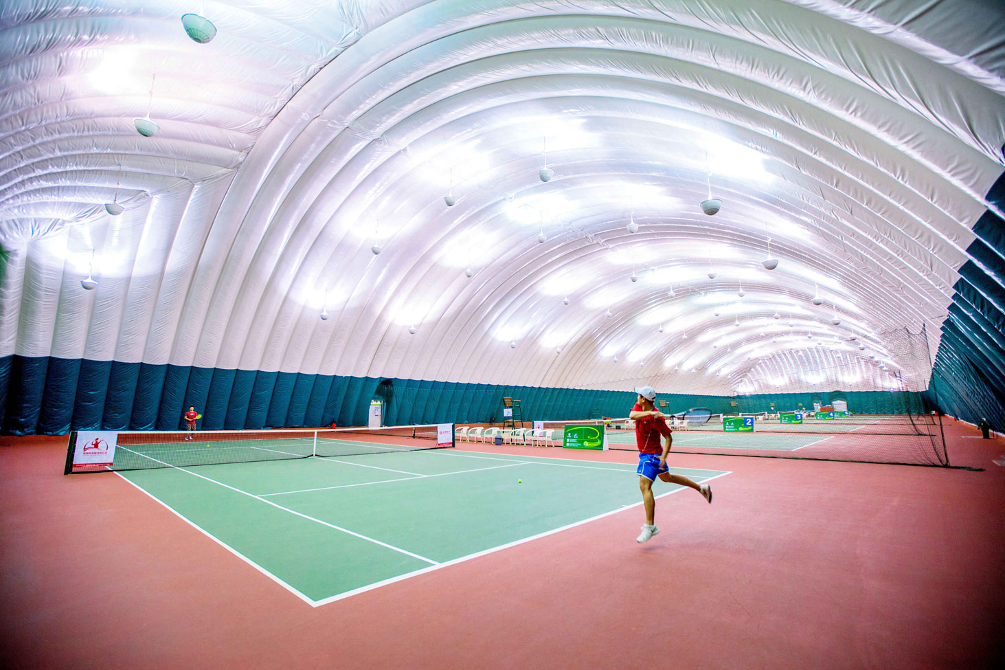 气承式膜结构体育馆设计 气膜体育馆设计创新 气膜结构体育馆建造