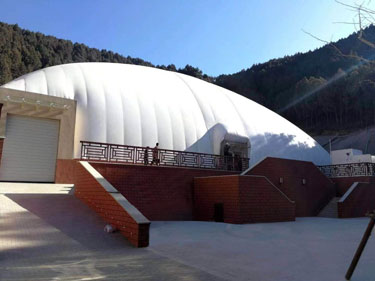 气膜粮仓优势分析 气膜仓库原理 气膜棚 气膜建筑 气膜结构