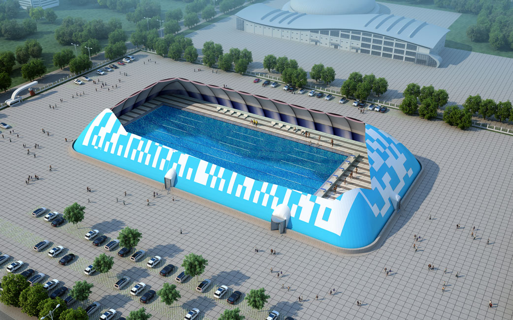 气膜球场施工流程 气膜结构运动场馆 足球场膜结构 气膜运动场馆