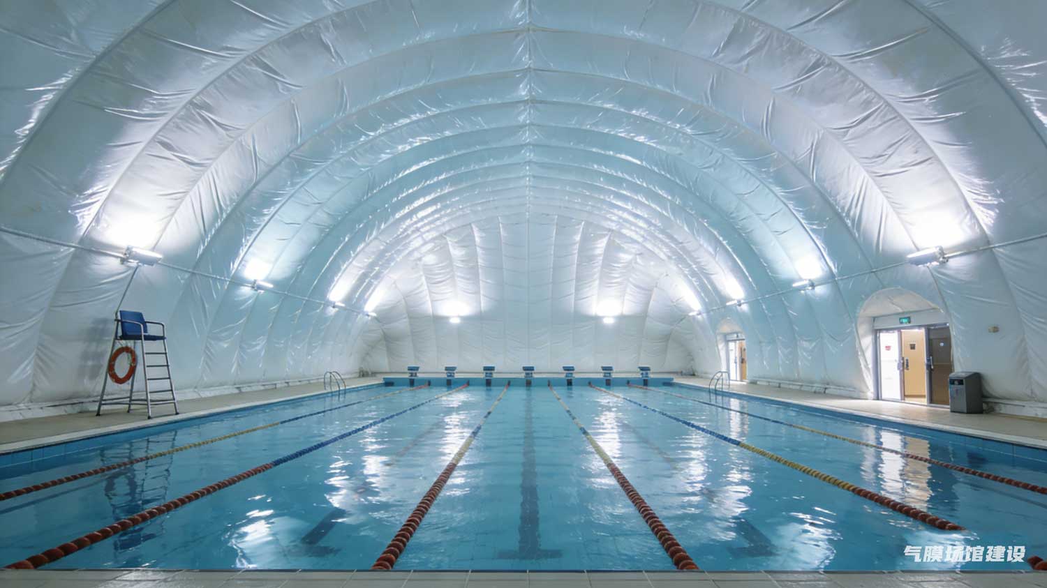 气模场馆 气模游泳馆 气模羽毛球场 气模馆结构形式 对比分析