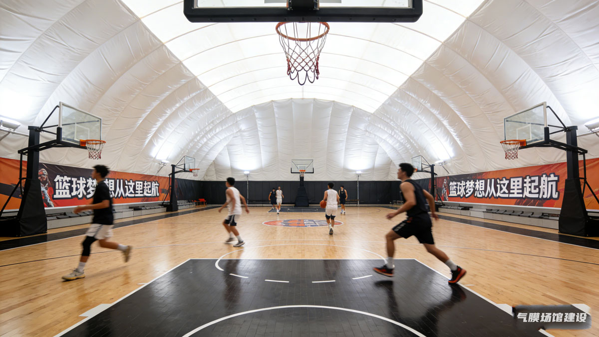 一个气膜篮球场多少钱 气膜篮球馆 气膜球场 气膜馆造价 气膜建筑一平多少钱