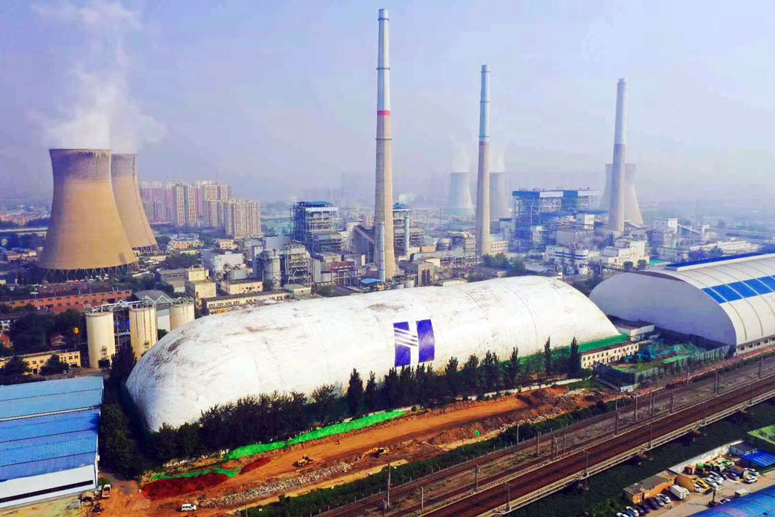 气膜煤棚 工地气膜棚 气膜棚 气膜仓库原理 气膜棚的原理