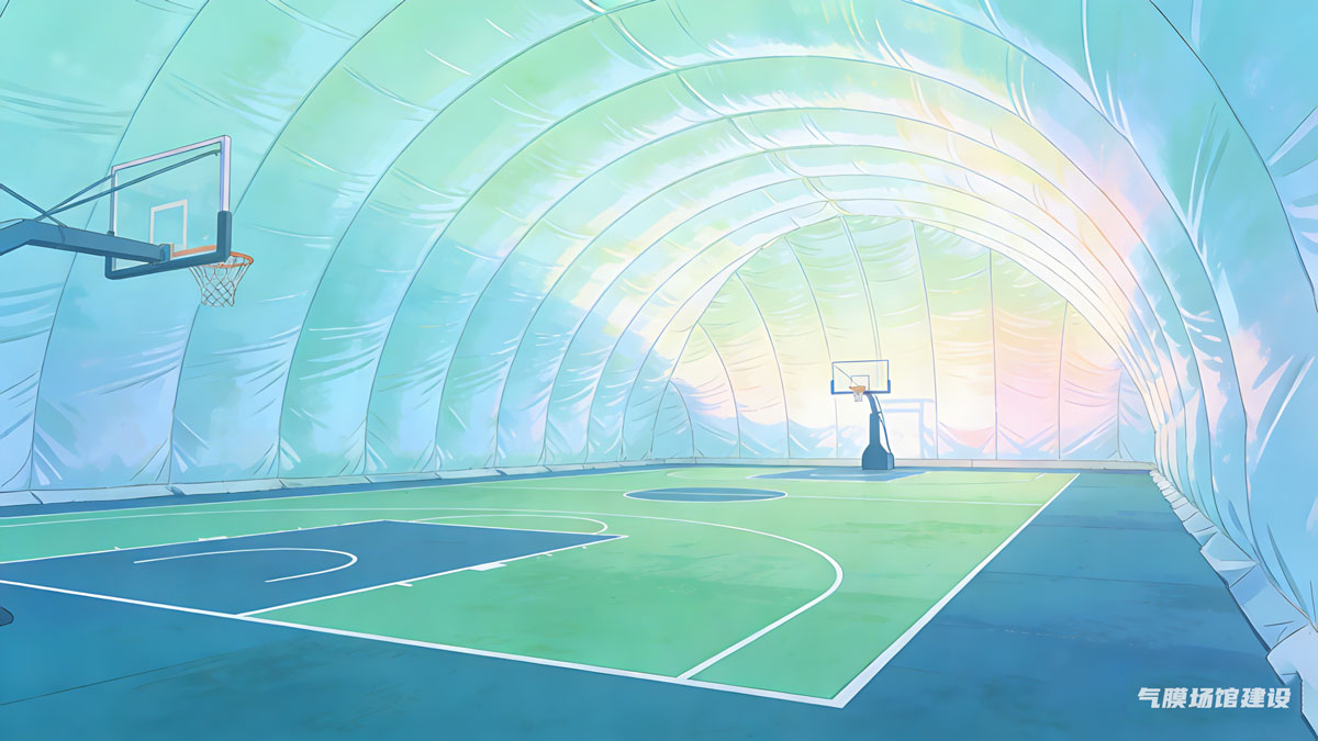气膜结构运动场馆 气膜球场 足球场膜结构 球场足球场气膜结构 气膜运动场馆