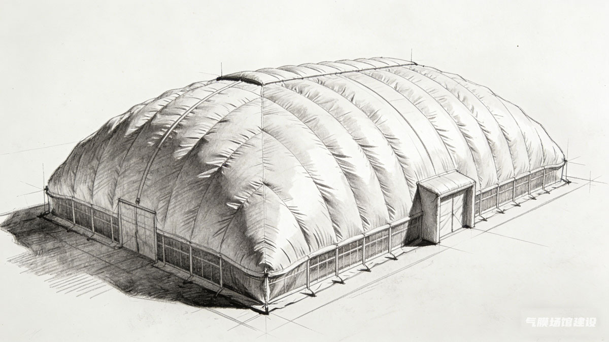 气膜运动场 气膜运动馆 运动气膜 运动场地气模