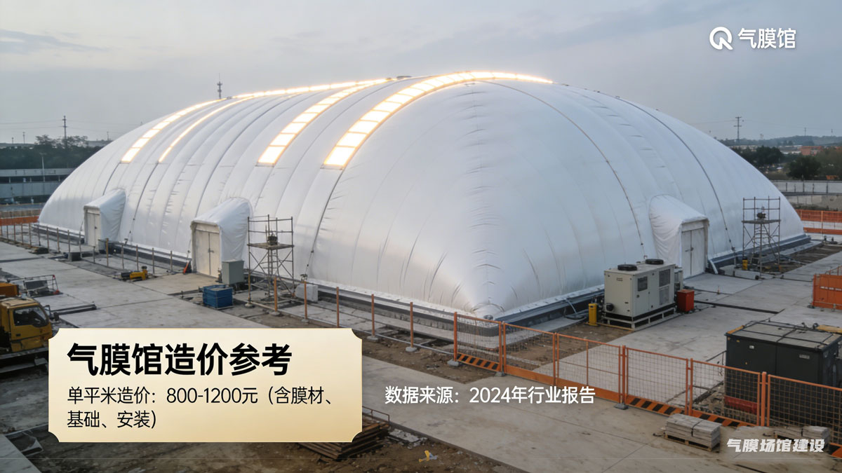 气膜馆 气膜馆造价大概多少 气膜馆多少钱一平米 气膜建筑一平多少钱 气膜体育馆造价
