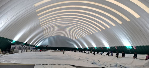 室内足球馆 足球馆气膜结构 足球场膜结构 球场足球场气膜结构 气膜结构室内足球场馆高