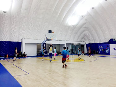 装配式大棚设计 装配式网球馆 轻钢结构网球馆 球馆可移动式结构设计 气膜结构