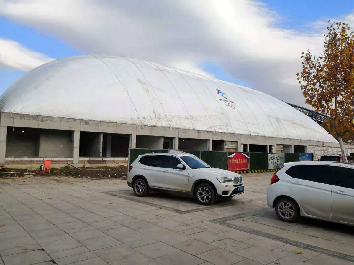 装配式篮球馆造价 简易篮球馆 装配式可移动篮球馆 篮球气膜 气膜篮球馆对比