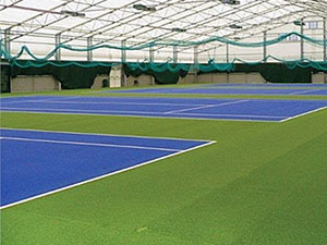 PVC运动地板羽毛球馆，室内运动场地面